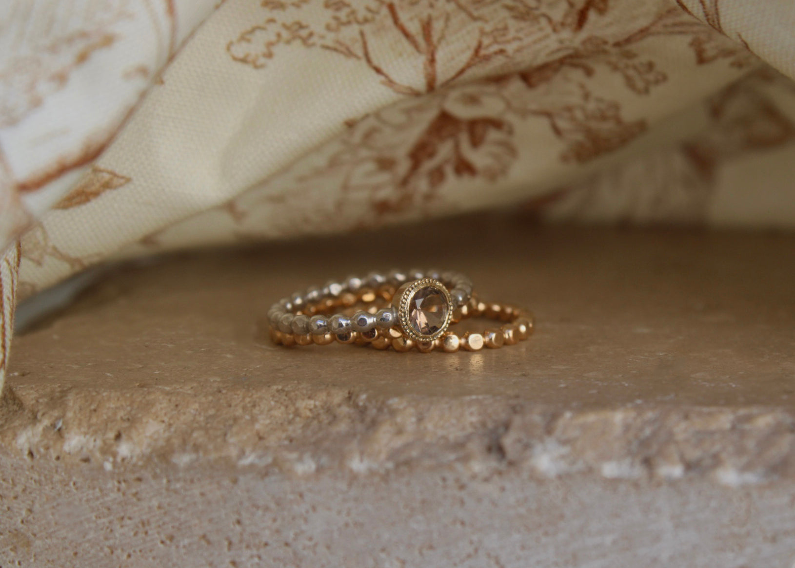 Two Tone Beaded Band