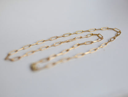 Paperclip Rope Chain