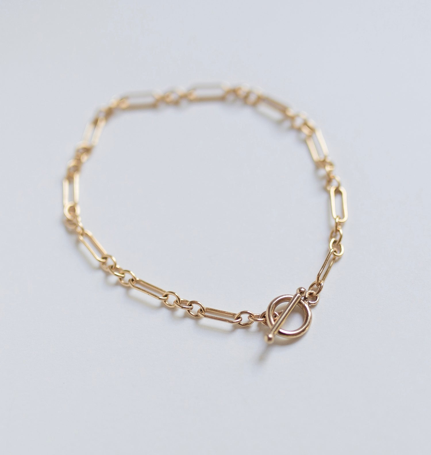 Mixed Link Chain Bracelet