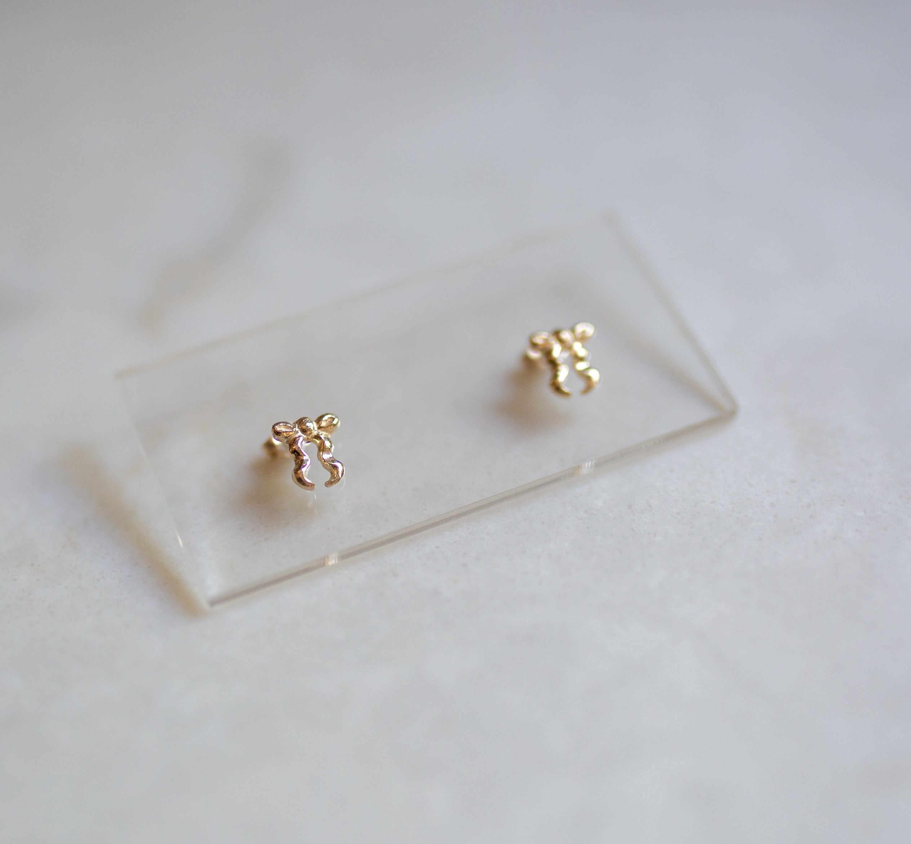 Mini Bow Studs